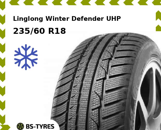 

Зимние шины Linglong, LingLong Winter Defender UHP 235/60 R18 107H