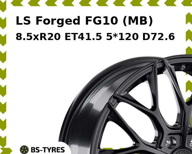 

Колесный диск LS, Forged FG10 (MB) 8.5xR20 ET41.5 5*120 D72.6