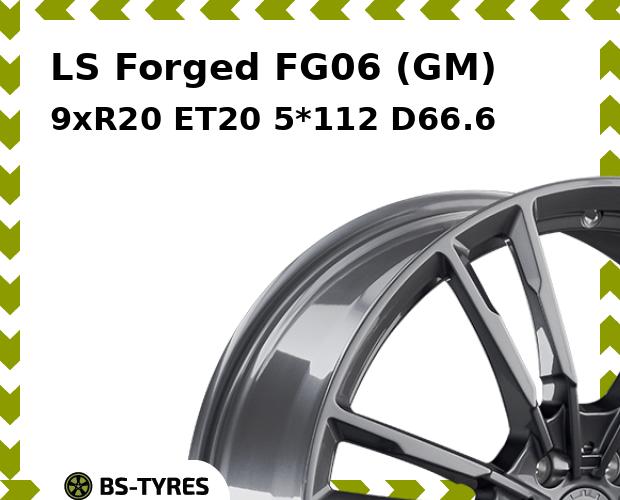 

Колесный диск LS, Forged FG06 (GM) 9xR20 ET20 5*112 D66.6