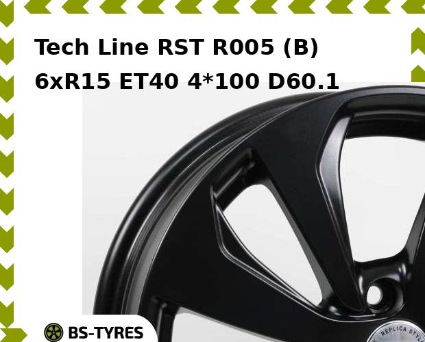 

Колесный диск Tech Line, Tech-line RST R005 (B) 6xR15 ET40 4*100 D60.1