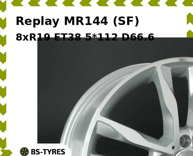 

Колесный диск Replay, MR144 (SF) 8xR19 ET38 5*112 D66.6