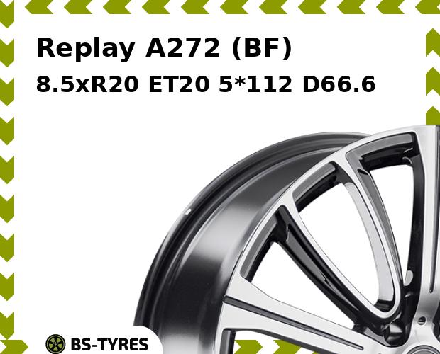 

Колесный диск Replay, A272 (BF) 8.5xR20 ET20 5*112 D66.6