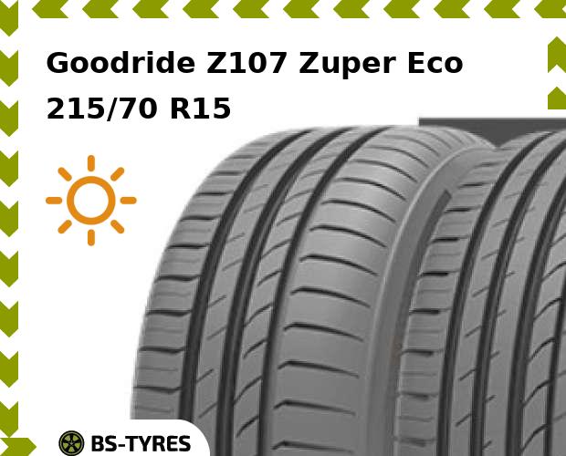 

Летние шины Goodride, Z107 Zuper Eco 215/70 R15 98H