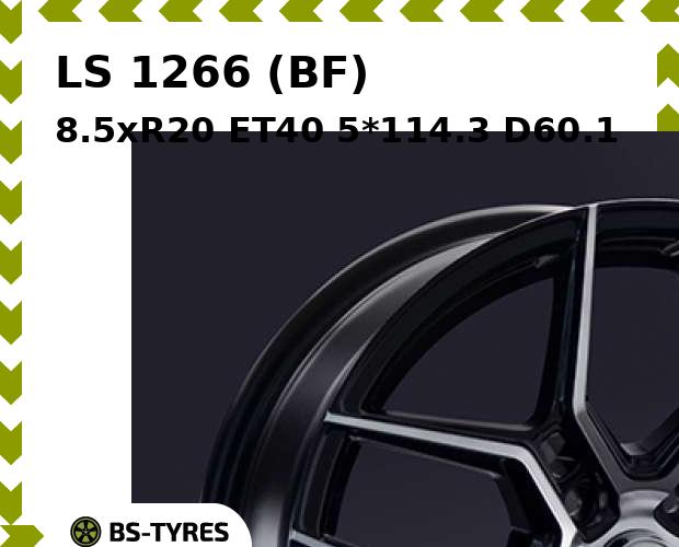

Колесный диск LS, 1266 (BF) 8.5xR20 ET40 5*114.3 D60.1