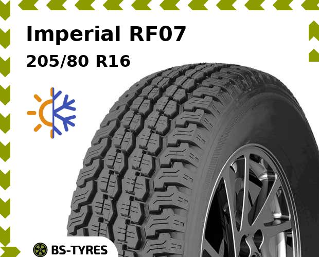 

Всесезонные шины Imperial, RF07 205/80 R16 104S