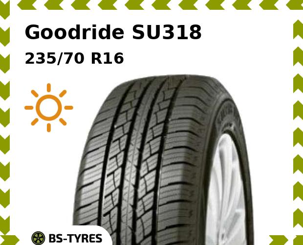 

Летние шины Goodride, SU318 235/70 R16 106H