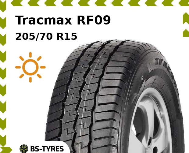 

Летние шины Tracmax, RF09 205/70 R15C 106/104R