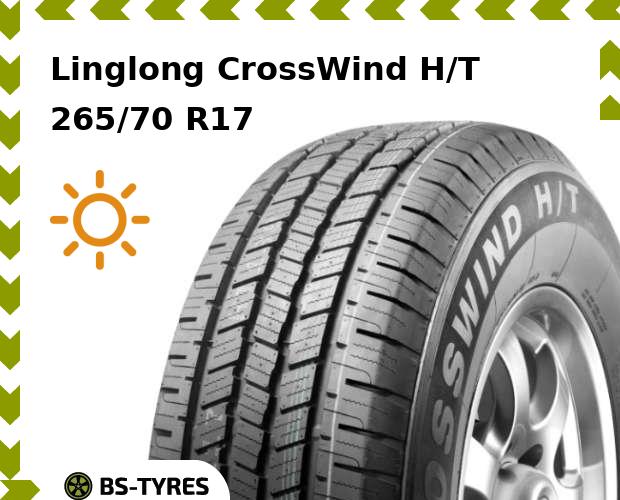 

Летние шины Linglong, LingLong CrossWind H/T 265/70 R17 115T