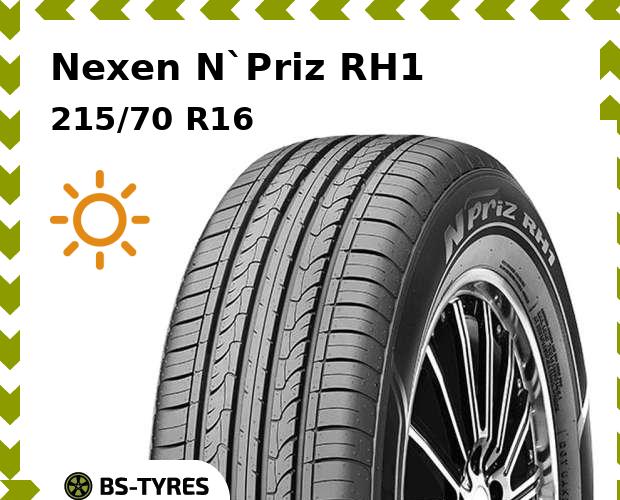 

Летние шины Nexen, N`Priz RH1 215/70 R16 100H