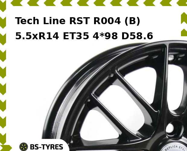 

Колесный диск Tech-line, RST R004 (B) 5.5xR14 ET35 4*98 D58.6