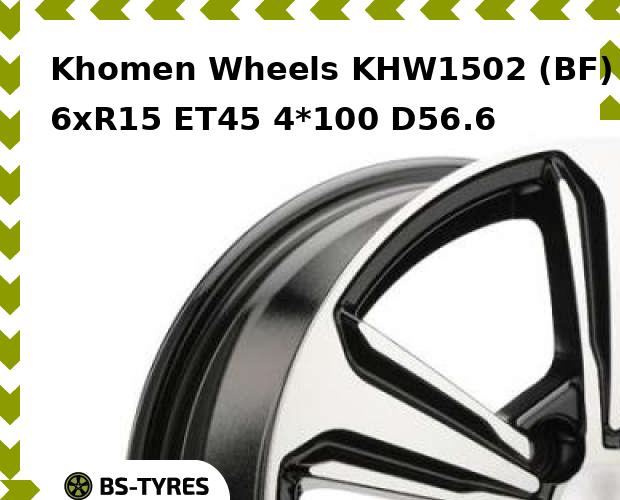 

Колесный диск Khomen Wheels, KHW1502 (BF) 6xR15 ET45 4*100 D56.6