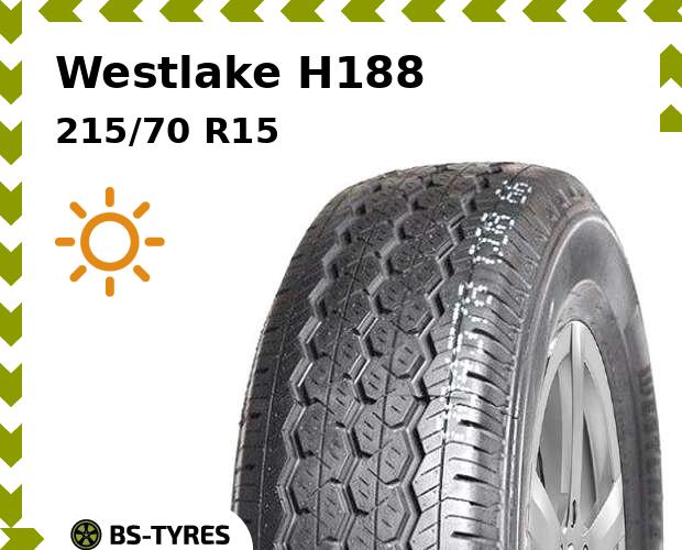 

Летние шины Westlake, H188 215/70 R15C 109/107R