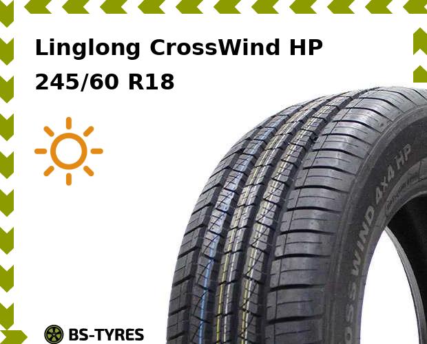 

Летние шины Linglong, LingLong CrossWind HP 245/60 R18 105V
