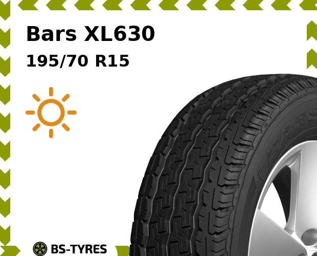 

Летние шины Bars, XL630 195/70 R15C 104/102N