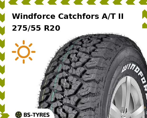 

Летние шины Windforce, Catchfors A/T II 275/55 R20 117T