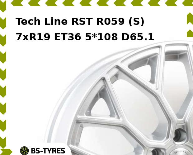 

Колесный диск Tech Line, Tech-line RST R059 (S) 7xR19 ET36 5*108 D65.1