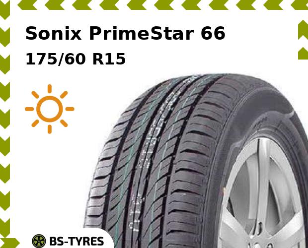 

Летние шины Sonix, PrimeStar 66 175/60 R15 81H