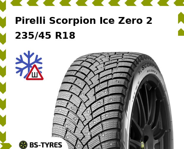 

Зимние шины Pirelli, Scorpion Ice Zero 2 235/45 R18 98H
