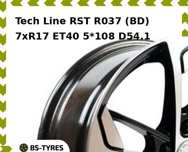 

Колесный диск Tech Line, Tech-line RST R037 (BD) 7xR17 ET40 5*108 D54.1