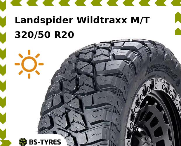 

Летние шины Landspider, Wildtraxx M/T 320/50 R20 114Q