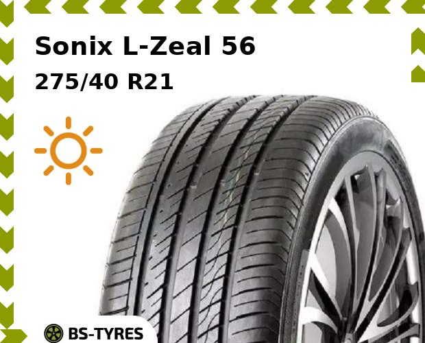 

Летние шины Sonix, L-Zeal 56 275/40 R21 107W