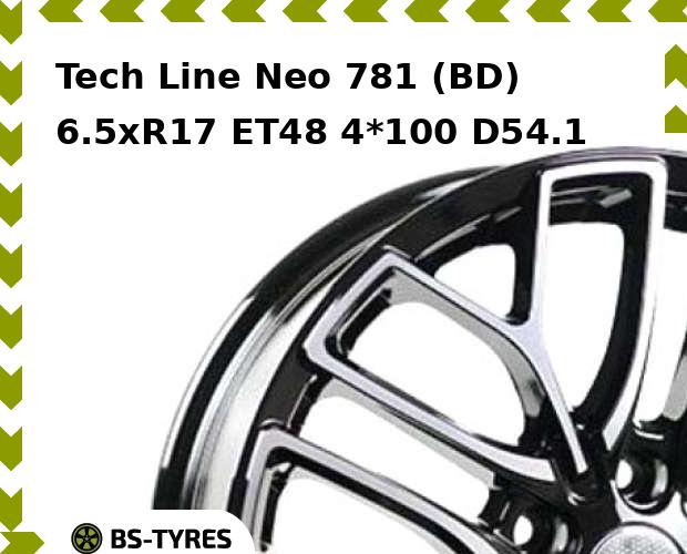 

Колесный диск Tech Line, Tech-line Neo 781 (BD) 6.5xR17 ET48 4*100 D54.1