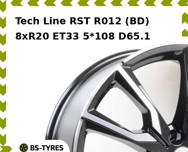 

Колесный диск Tech Line, Tech-line RST R012 (BD) 8xR20 ET33 5*108 D65.1