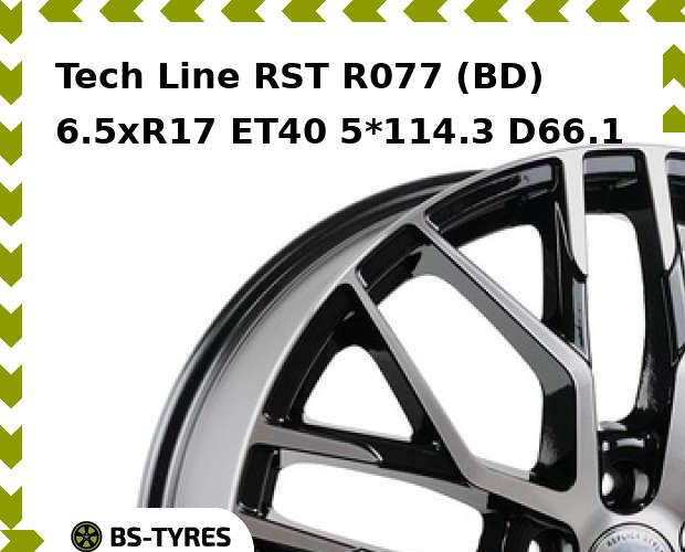 

Колесный диск Tech Line, Tech-line RST R077 (BD) 6.5xR17 ET40 5*114.3 D66.1