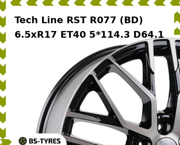 

Колесный диск Tech Line, Tech-line RST R077 (BD) 6.5xR17 ET40 5*114.3 D64.1
