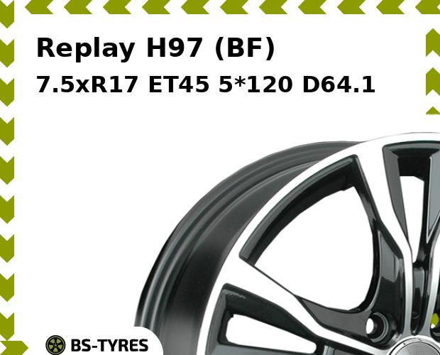 

Колесный диск Replay, H97 (BF) 7.5xR17 ET45 5*120 D64.1