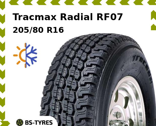 

Всесезонные шины Tracmax, Radial RF07 205/80 R16 104S