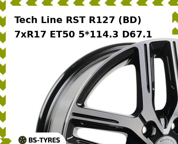 

Колесный диск Tech Line, Tech-line RST R127 (BD) 7xR17 ET50 5*114.3 D67.1