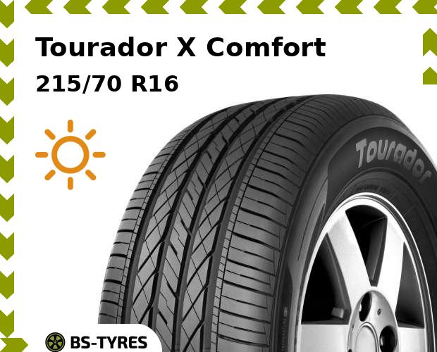

Летние шины Tourador, X Comfort SUV 215/70 R16 100H