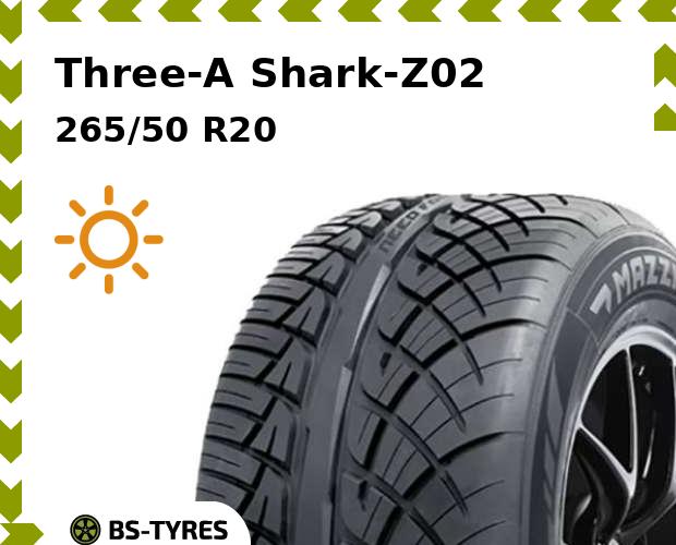 

Летние шины Three-A, Shark-Z02 265/50 R20 111W