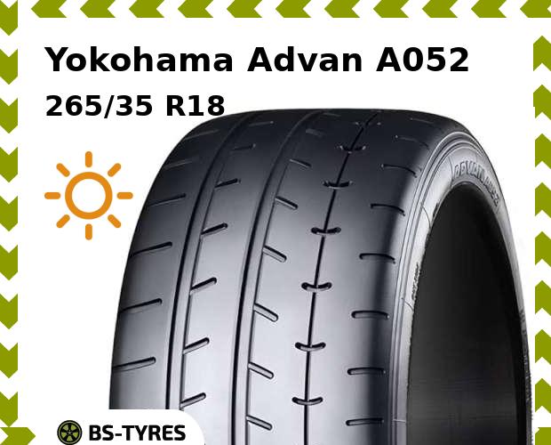 

Гоночные шины Yokohama, Advan A052 265/35 R18 97Y