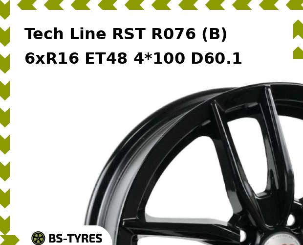 

Колесный диск Tech Line, Tech-line RST R076 (B) 6.0xR16 ET48 4*100 D60.1
