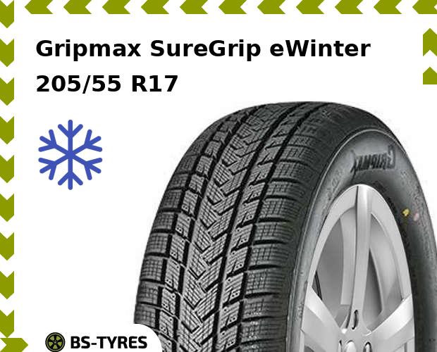 

Зимние шины Gripmax, SureGrip eWinter 205/55 R17 95V