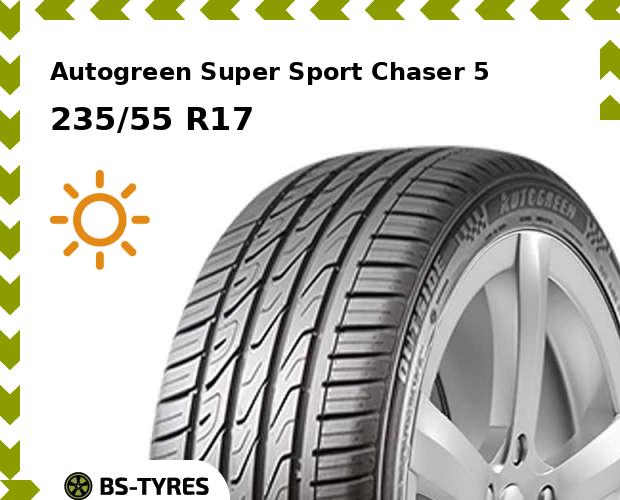 

Летние шины Autogreen, Super Sport Chaser 5 235/55 R17 99W
