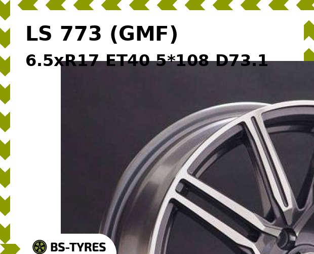 

Колесный диск LS, 773 (GMF) 6.5xR17 ET40 5*108 D73.1