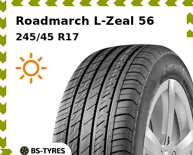 

Летние шины Roadmarch, L-Zeal 56 RunFlat 245/45 R17 99W