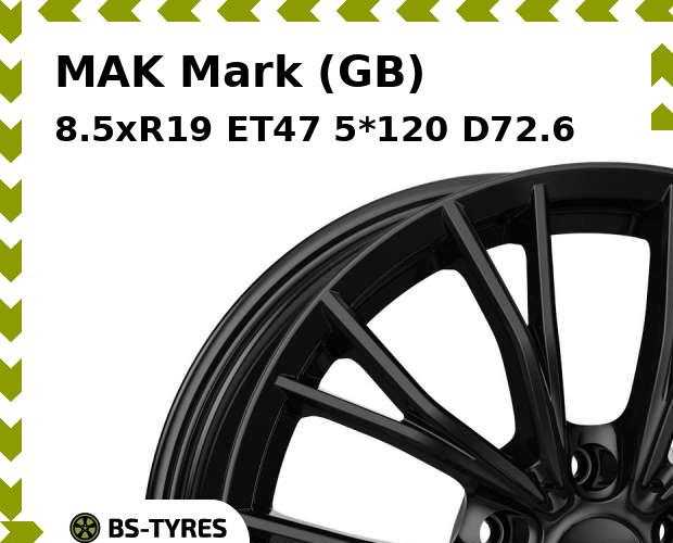 

Колесный диск MAK, Mark (GB) 8.5xR19 ET47 5*120 D72.6