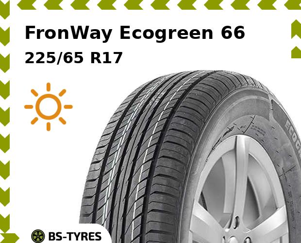 

Летние шины FronWay, Ecogreen 66 225/65 R17 102H