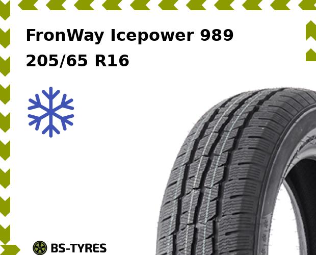 

Зимние шины FronWay, Icepower 989 205/65 R16C 107R