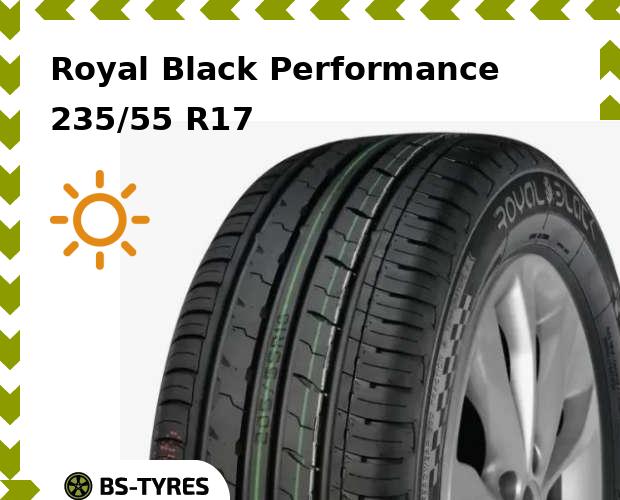 

Летние шины Royal Black, Performance 235/55 R17 103W