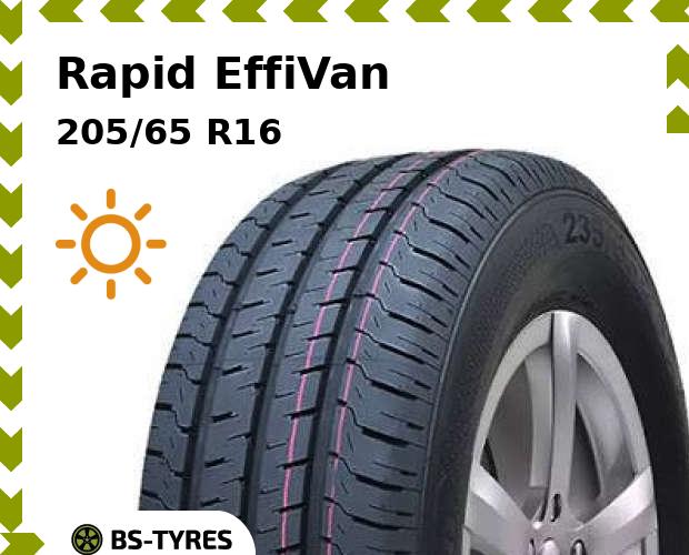 

Летние шины Rapid, EffiVan 205/65 R16C 107T
