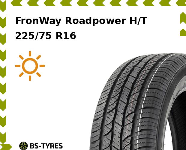 

Летние шины FronWay, Roadpower H/T 225/75 R16 104T