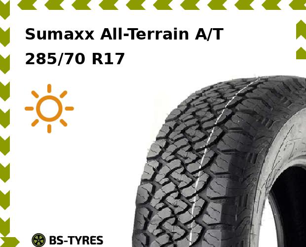 

Летние шины Sumaxx, All-Terrain A/T 285/70 R17C 121S
