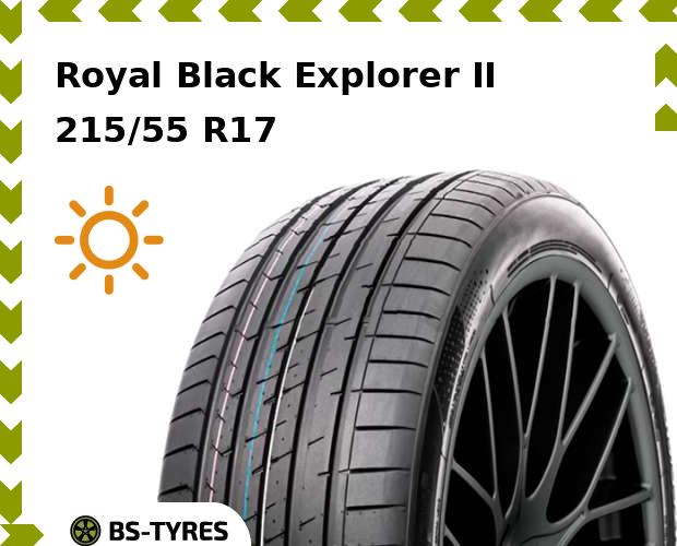

Летние шины Royal Black, Explorer II 215/55 R17 98W