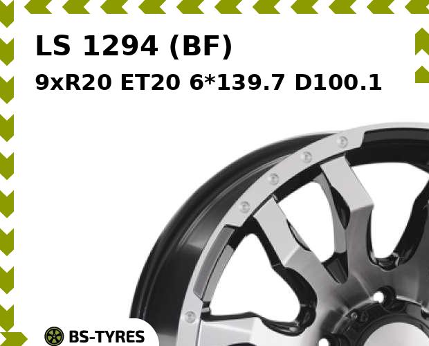 

Колесный диск LS, 1294 (BF) 9xR20 ET20 6*139.7 D100.1