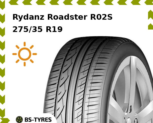 

Летние шины Rydanz, Roadster R02S 275/35 R19 96Y
